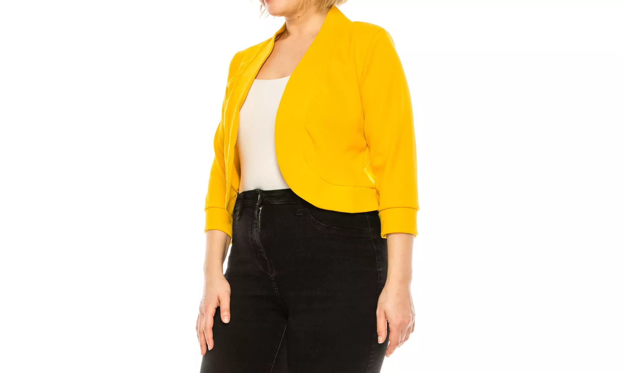 Women's Casual Plus Size Blazer Jacket