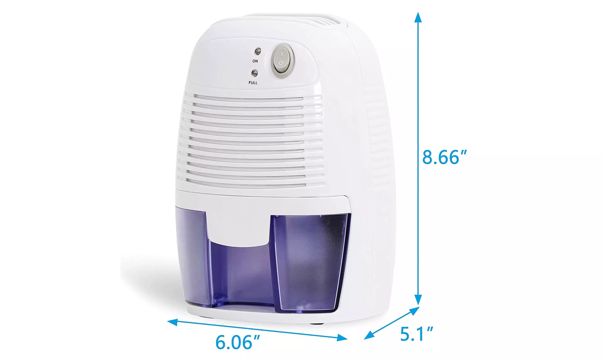 Zeny Dehumidifier for Small to Medium Rooms - Ideal for Basement, Bedroom - Second Medium