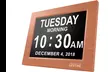 American Lifetime Day Clock with Extra Large Digital Display - Second Medium