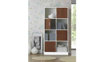 Chateau White/Brown Bookcase
