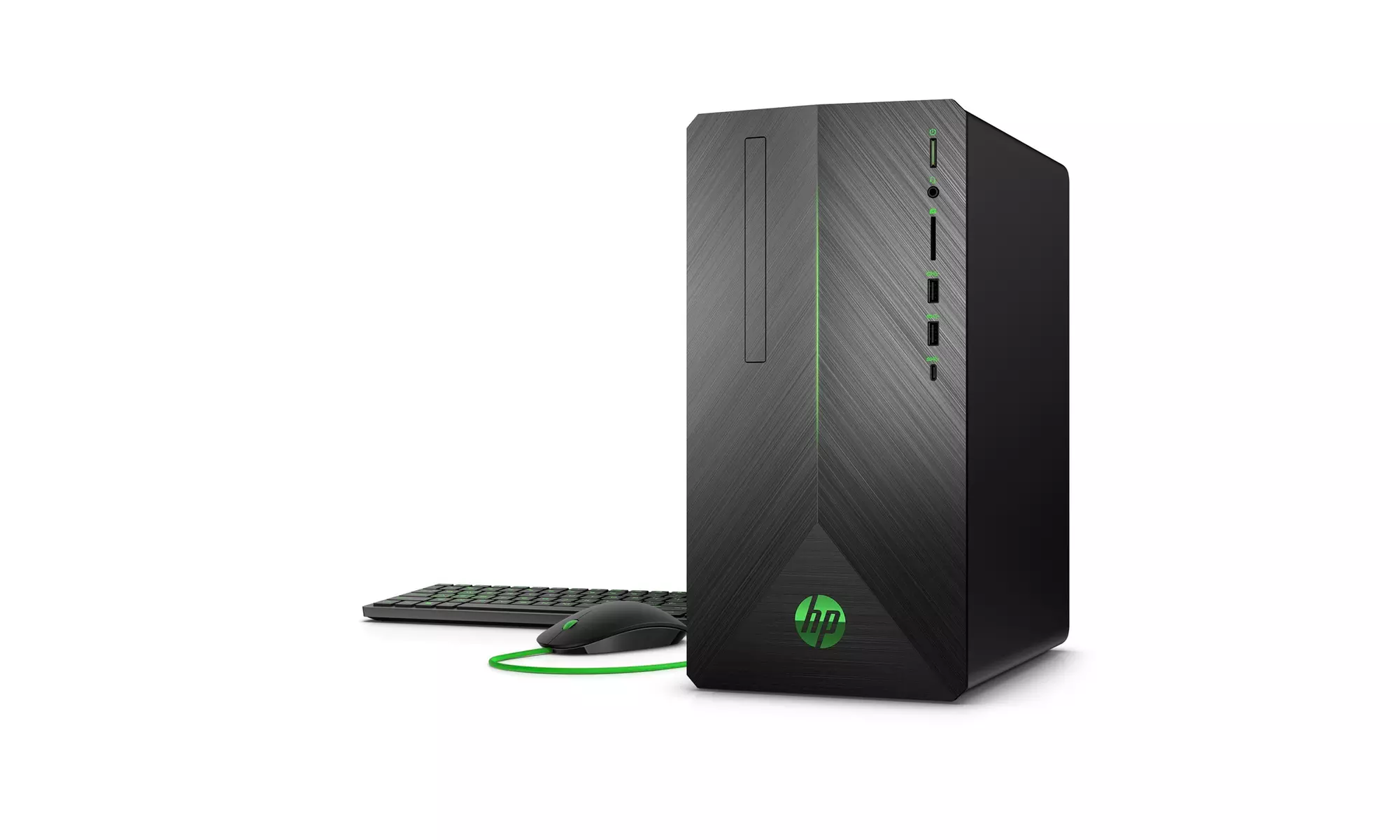 HP Pavilion Gaming PC AMD Ryzen5-2400G 8GB 1TB HDD 128GB SSD RADEON RX580 4GB - Primary Image