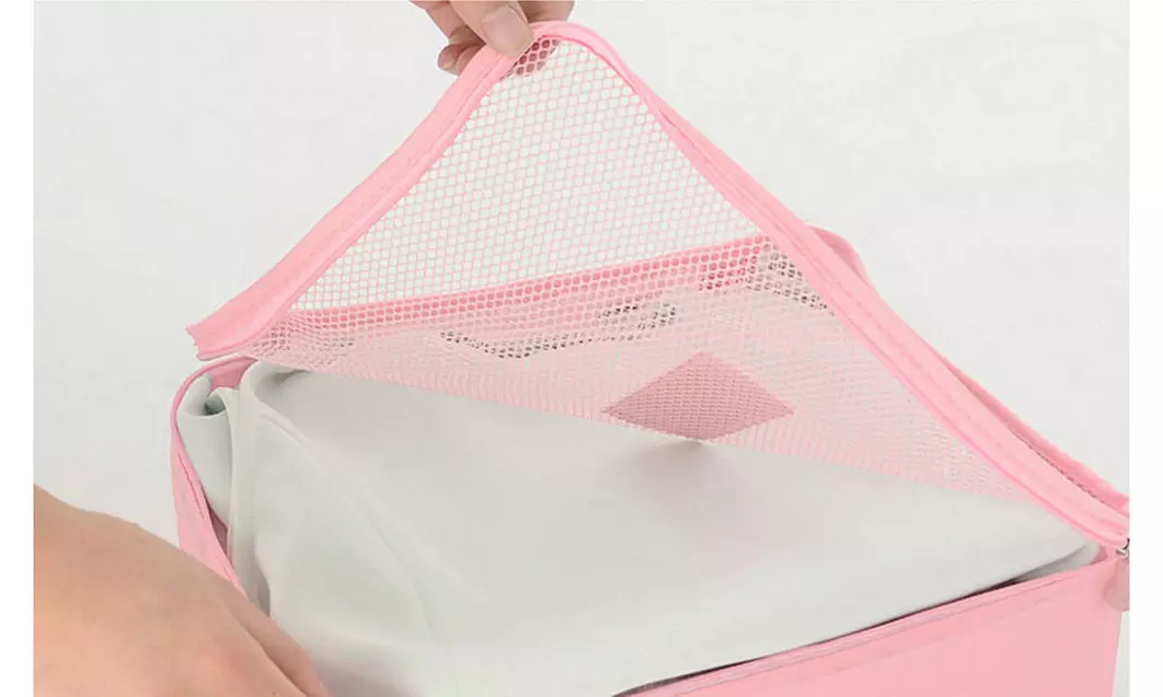 9Pcs Waterproof Clothes Storage Bags Packing Cube Travel Luggage Organizer Pouch