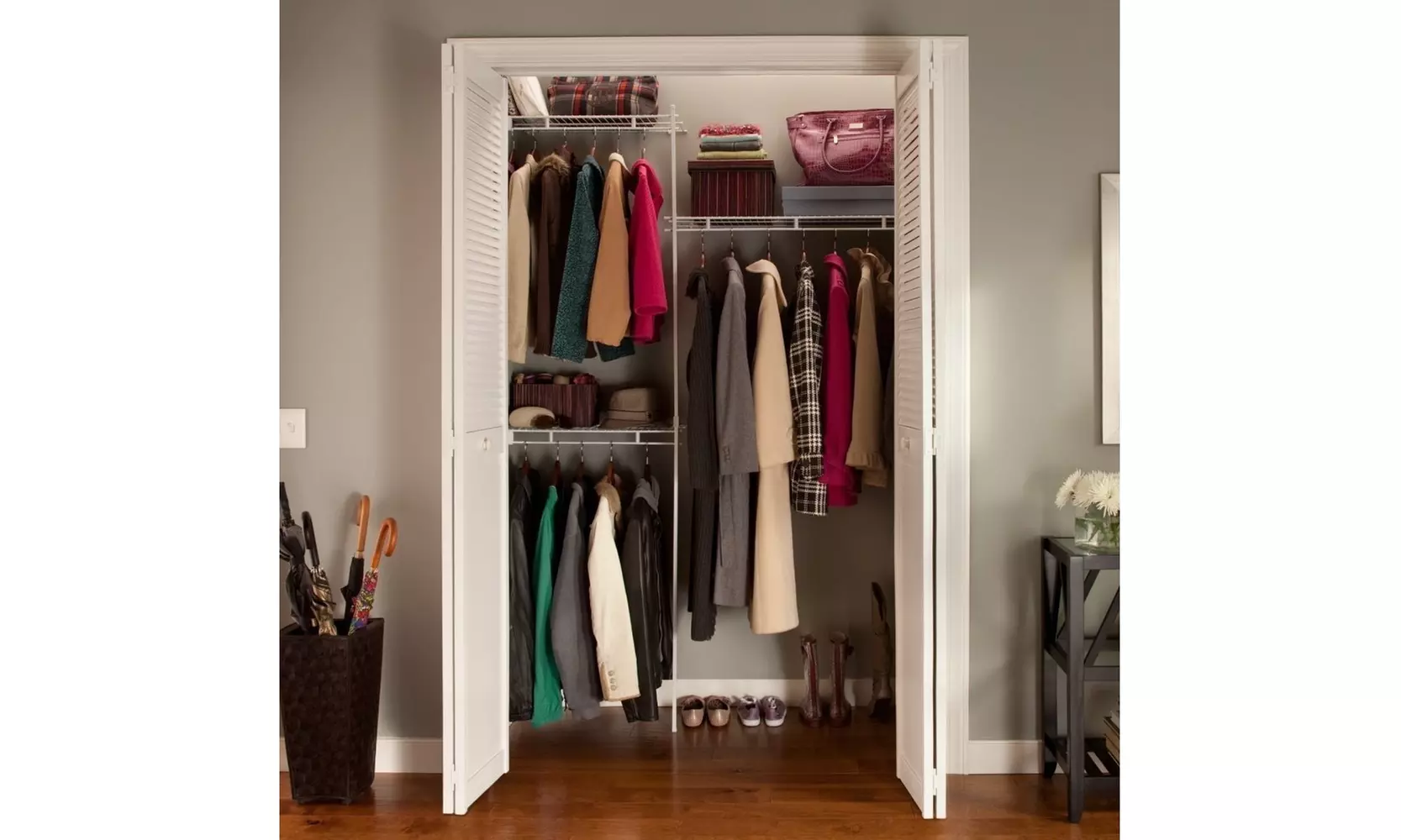 Closetmaid 1640 5 Ft. Closet Organizer Kits - Second Medium