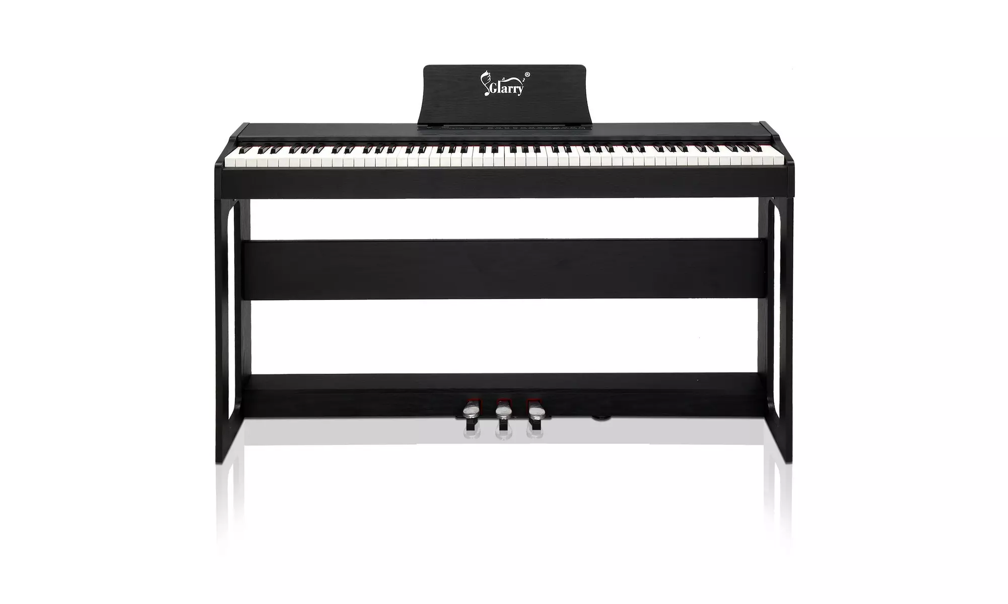 88 Keys Full Weighted Digital Piano with Bluetooth Remote Control Black - Primary Image