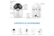 Wireless IP Camera - Senzi Security Camera 1080P Baby Monitor - Second Medium