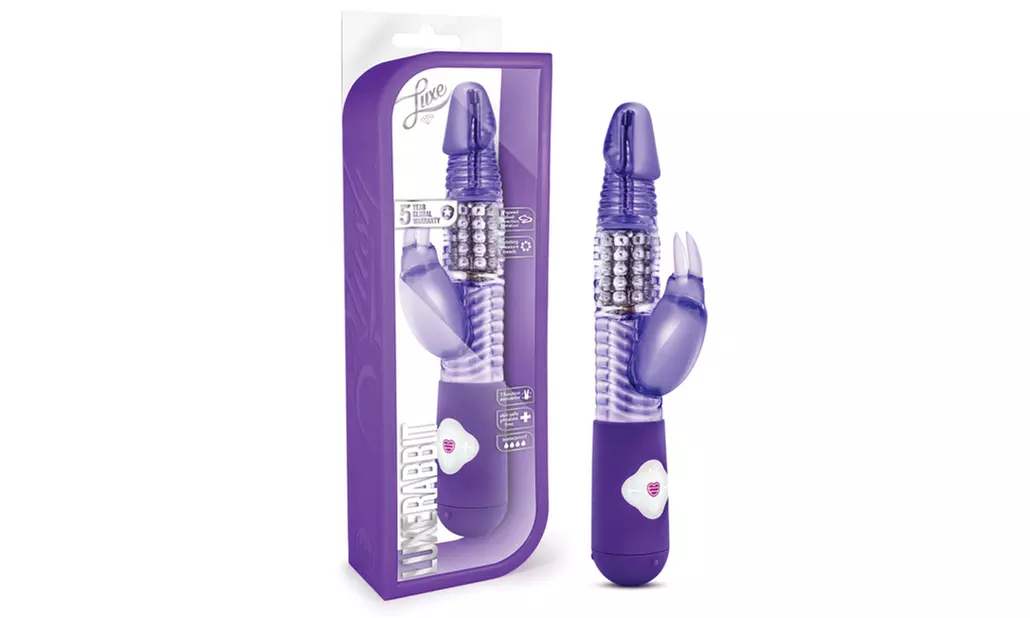Blush Luxe Purple Rabbit vibrator - Primary Image