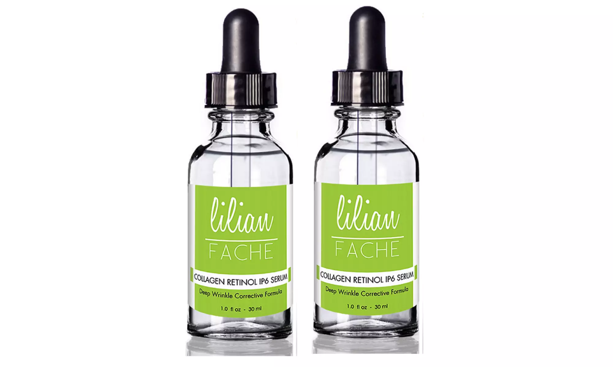 Retinol IP-6 Serum - Deep Wrinkle Correction Collagen - 1oz. By Lilian Fache - Second Medium