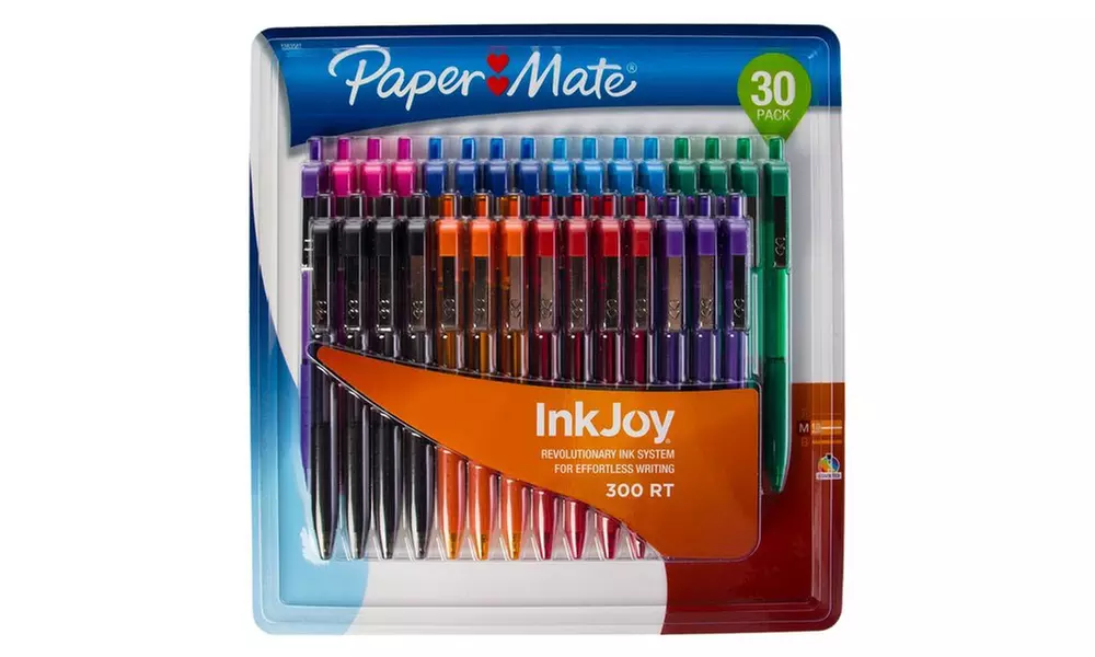 Paper Mate InkJoy 300RT Retractable Ballpoint Pens (30-Pack) - Primary Image