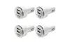 4x Dual USB 2.1A Car Charger Adapter For iPhone 6 Android Samsung Galaxy LG HTC