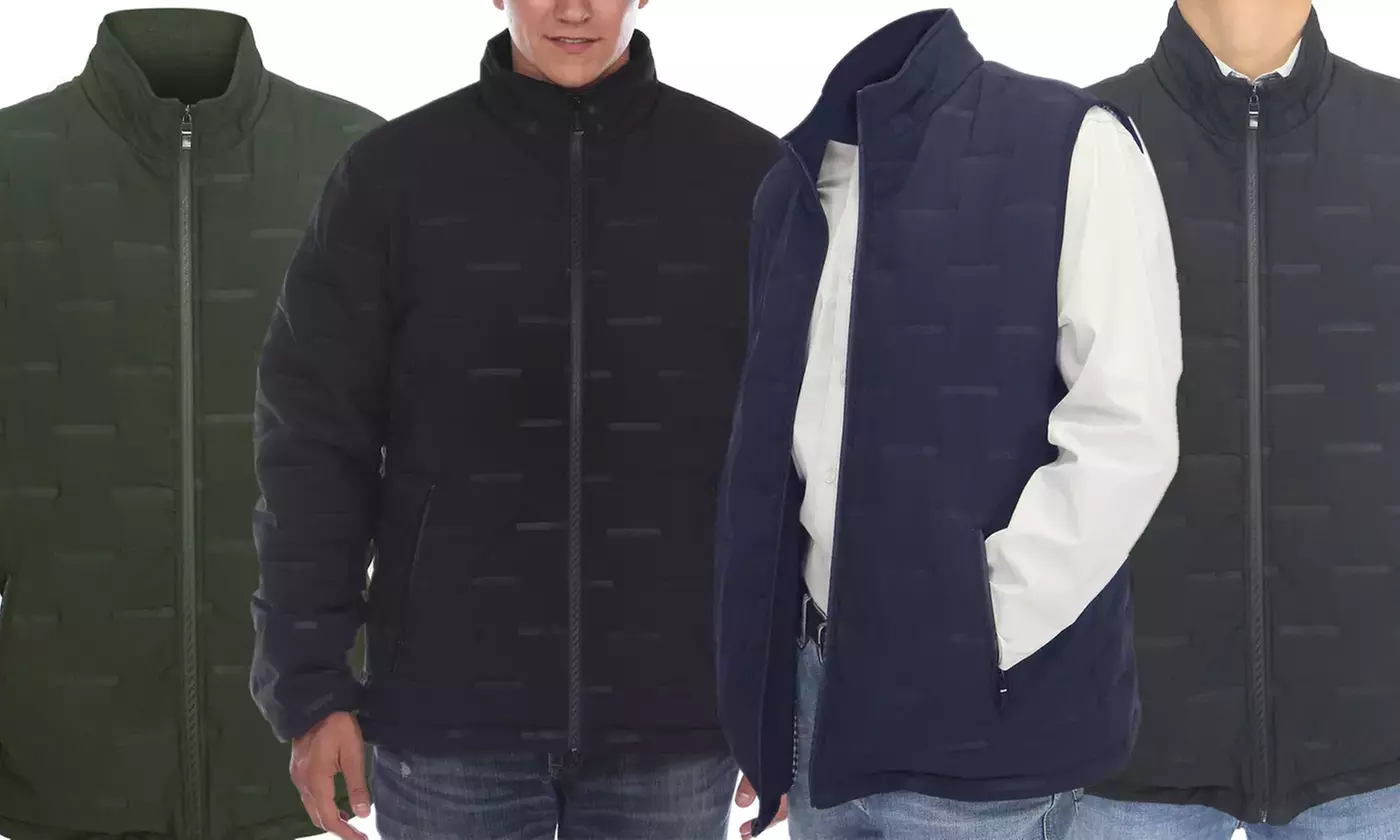 LeeHanTon Men's Mechanical Stretch Softshell Jacket or Vest (S-2XL) - Primary Image