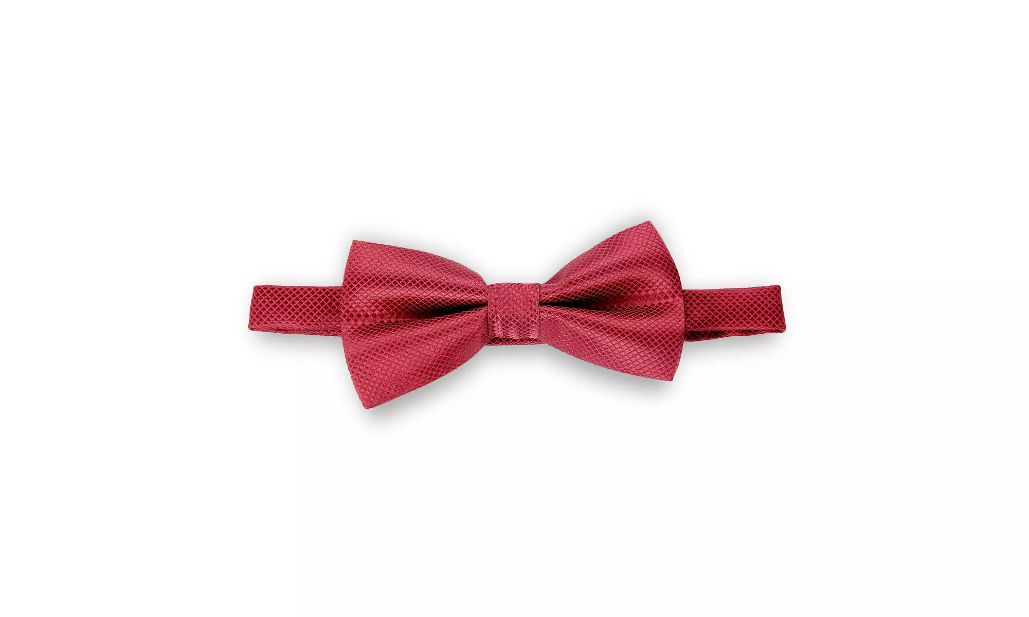 Men's Textured Strap 1" Wide Suspender Bow Tie