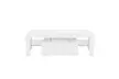Elegant Household Decoration LED TV Cabinet with Single Drawer White - Second Medium