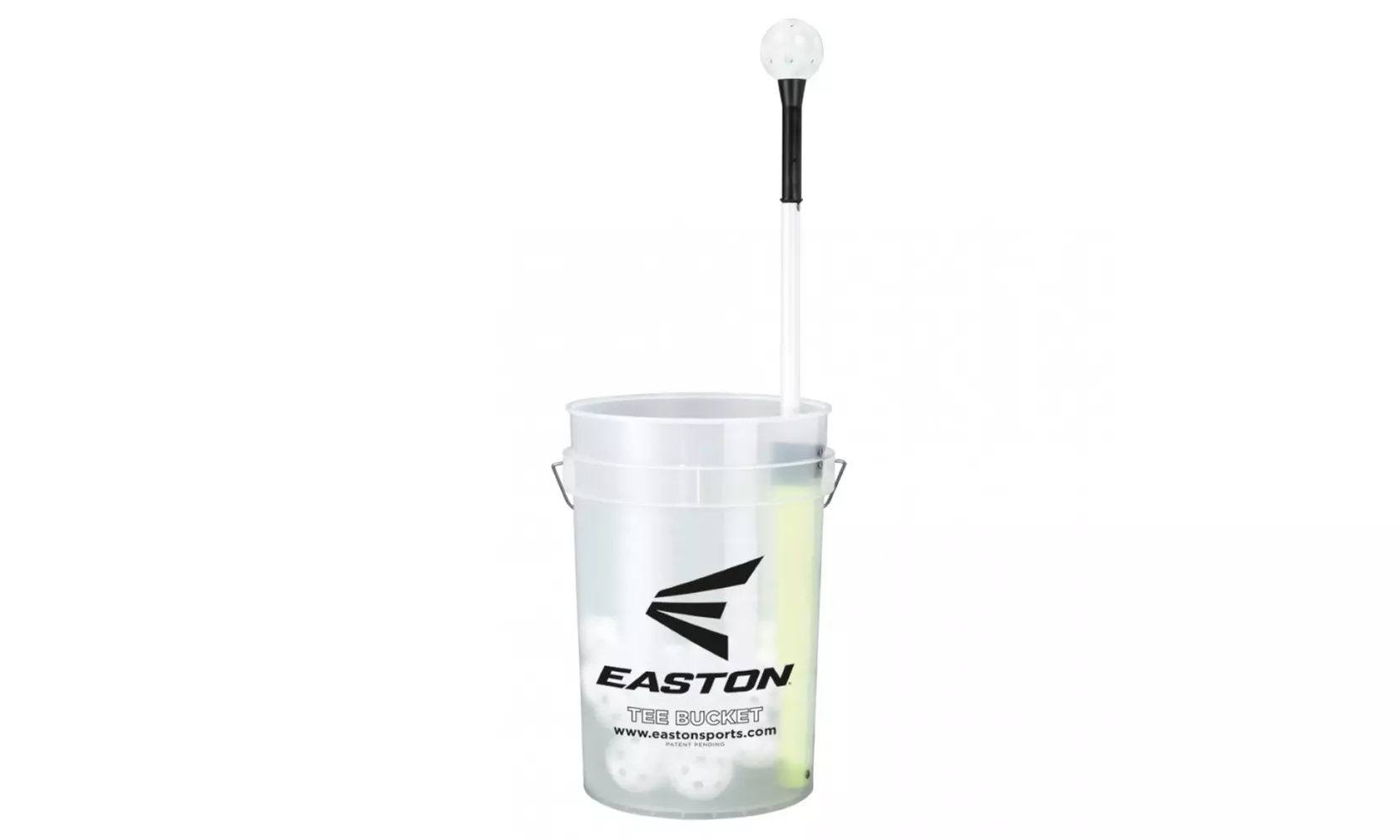 Easton A162714 Baseball/Softball Tee Bucket w/ 30 9-inch Training Ball - Primary Image