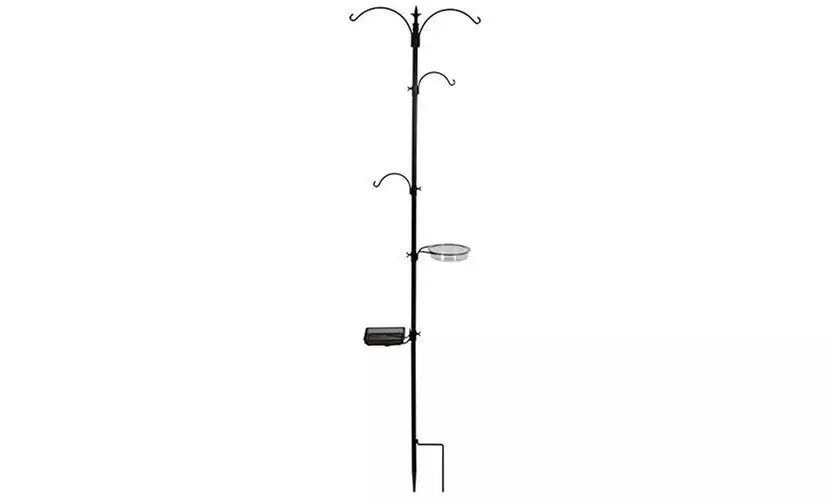 Sorbus Bird Feeding Bath Station, Metal Deck Pole for Bird Feeders - Primary Image