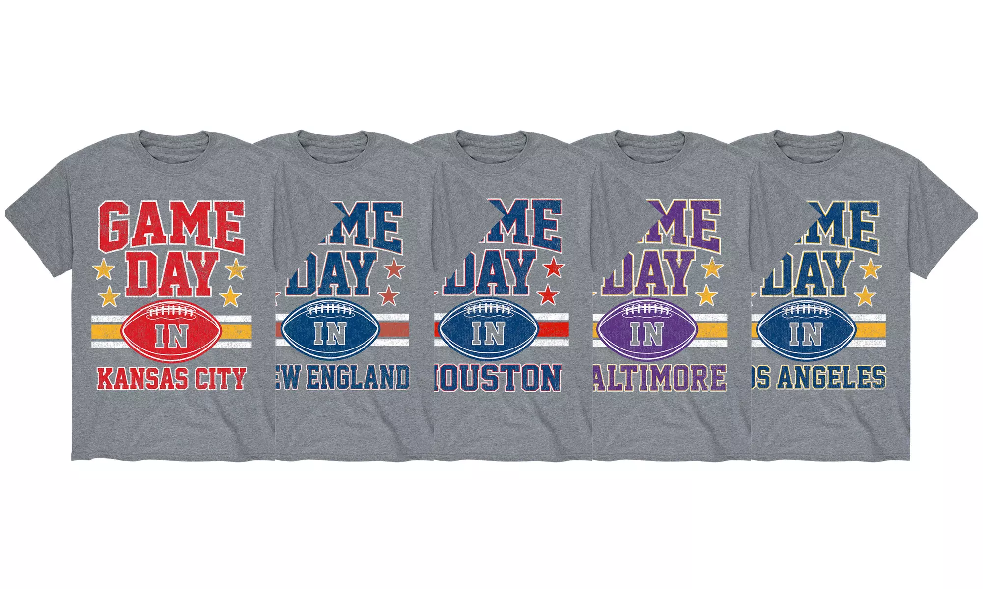 Men's Football Playoff T Shirts - Primary Image