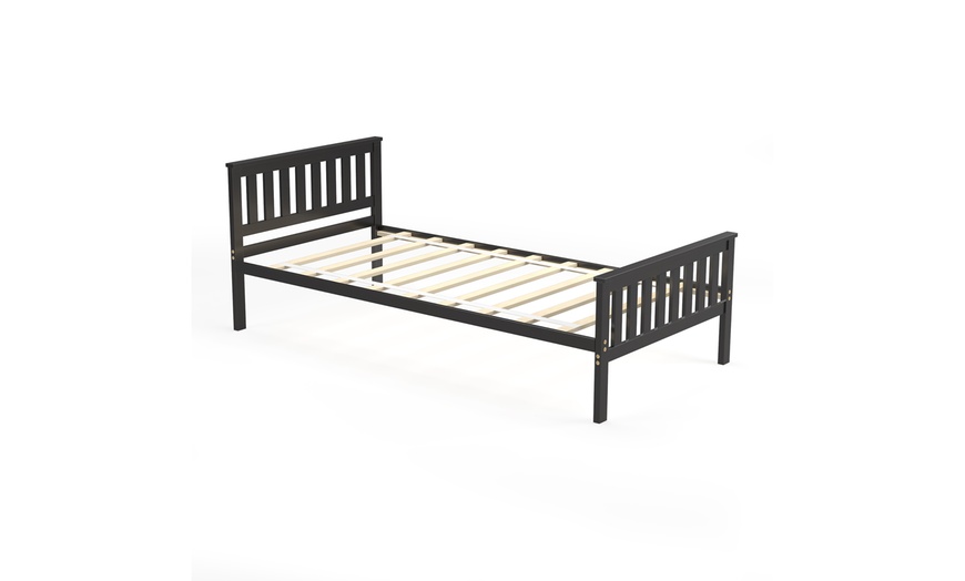 Up To 53% Off On Costway Twin Wood Platform Be... | Groupon Goods