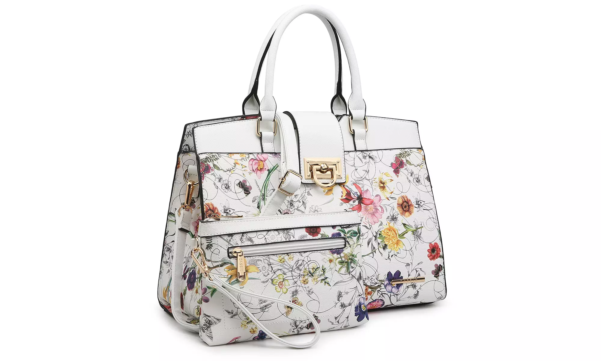 MKP Women Handbags  Fashion Satchel Bags Top Handle with Matching Wristlet - Second Medium