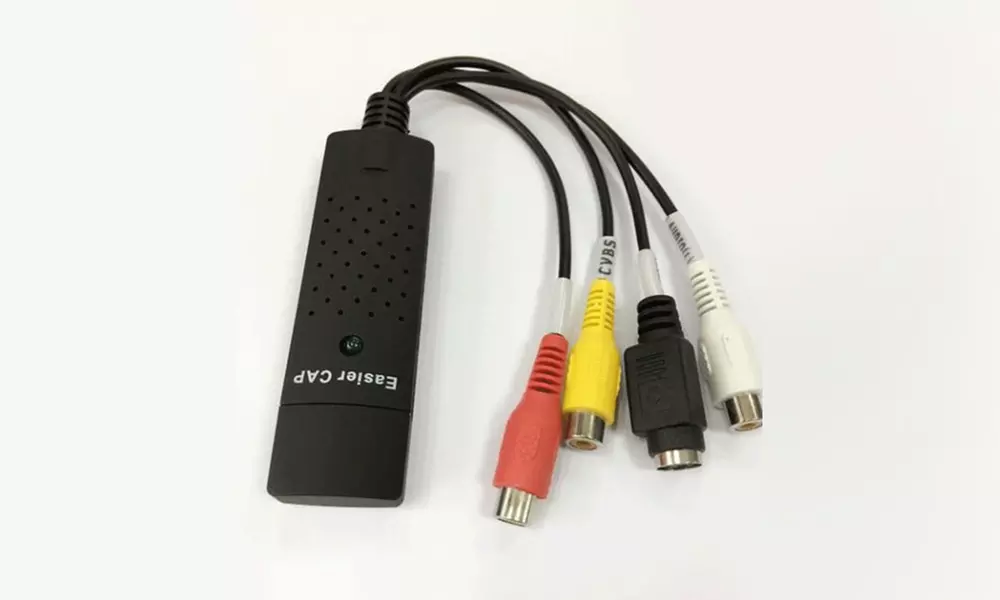 Easycap USB 2.0 Audio TV Video VHS to DVD PC HDD Converter Adapter Capture Card - Primary Image