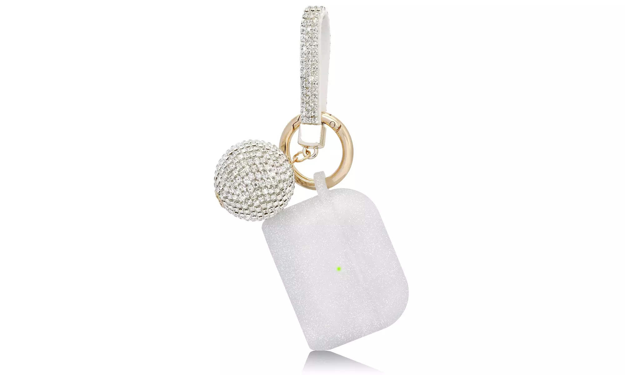 AirPod Pro Disco Crystal Ball w/ Silicone Protective Case Keychain Set (2-Piece) - Second Medium
