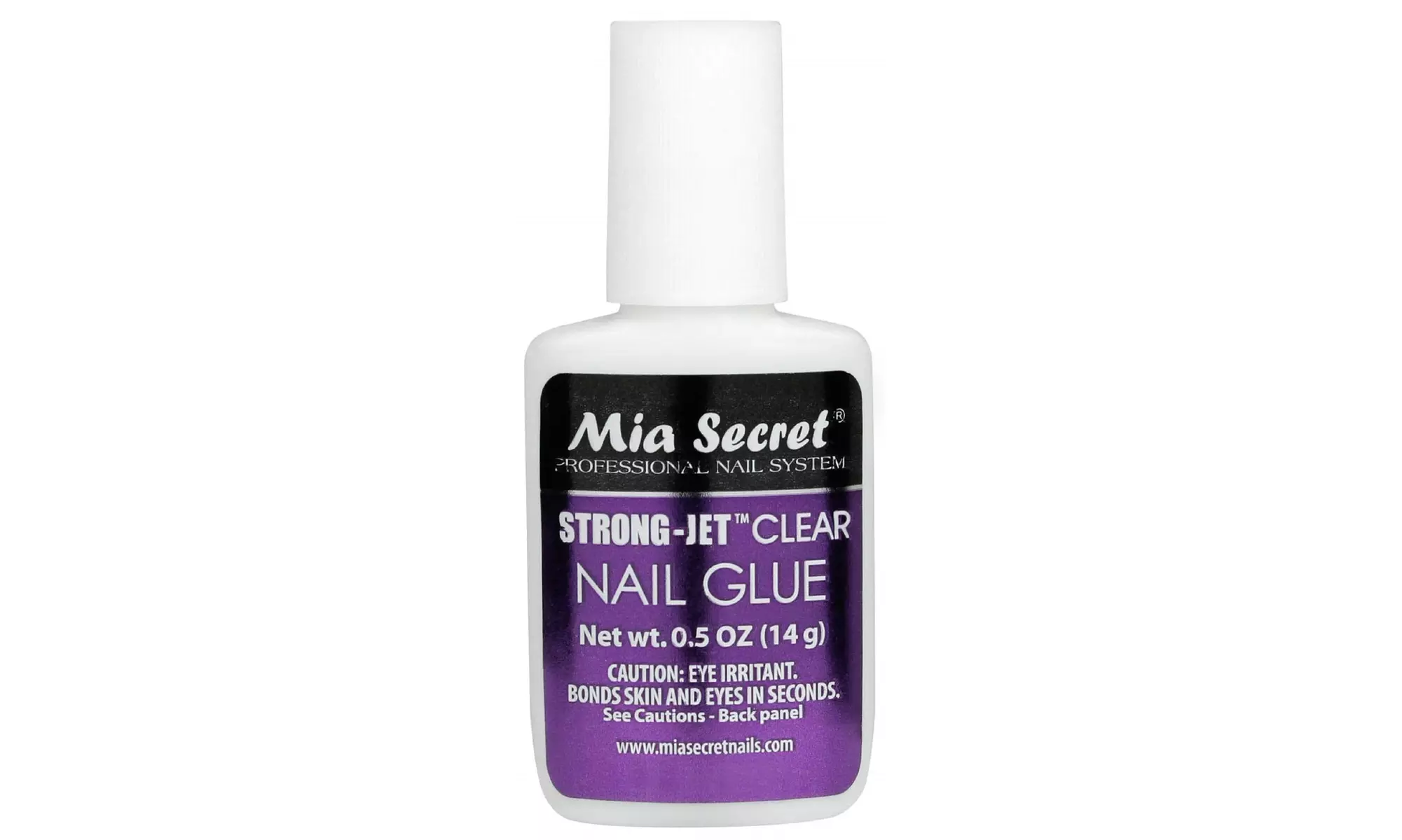 Mia Secret Strong-Jet Brush On Clear Nail Glue 335 - Ideal to adhere crystals  - Primary Image