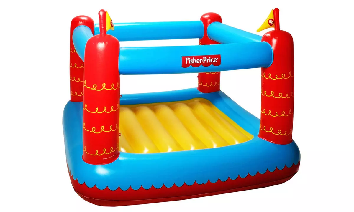 Fisher Price Bouncetastic Inflatable Castle Bouncer - Second Medium
