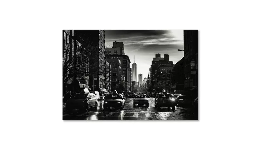 Philippe Hugonnard 'Gotham Taxi NYC' Canvas Art - Primary Image