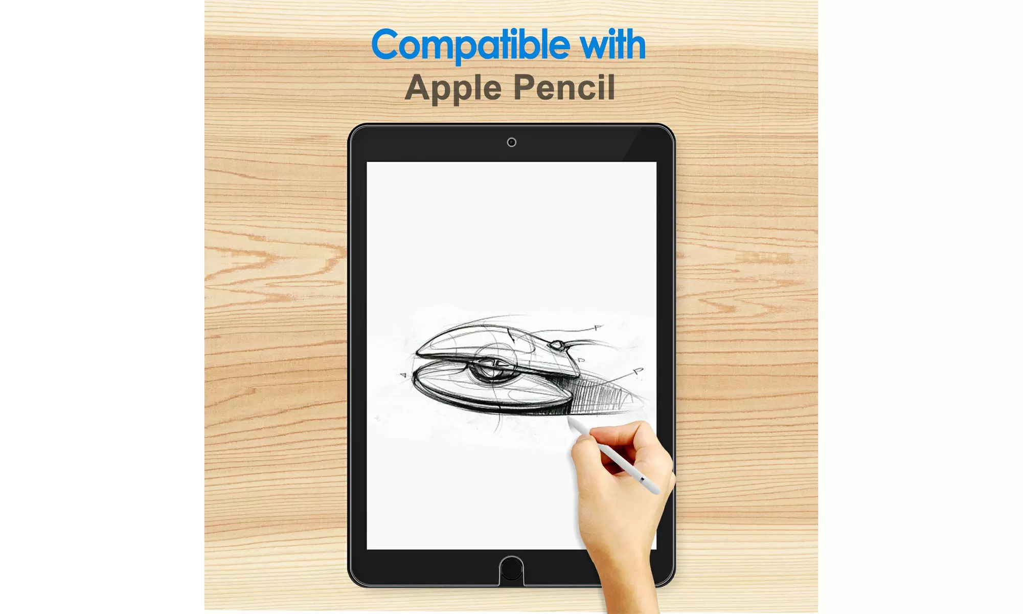 Tempered Glass Screen Protector for iPad Air 3 (2019) and iPad Pro 10.5 (2017)