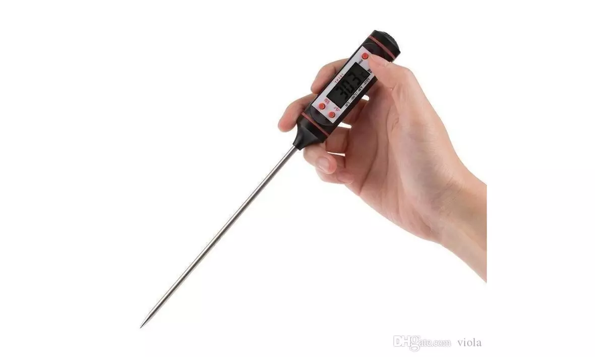 Digital BBQ Selectable Sensor Thermometer Kitchen Tool - Primary Image