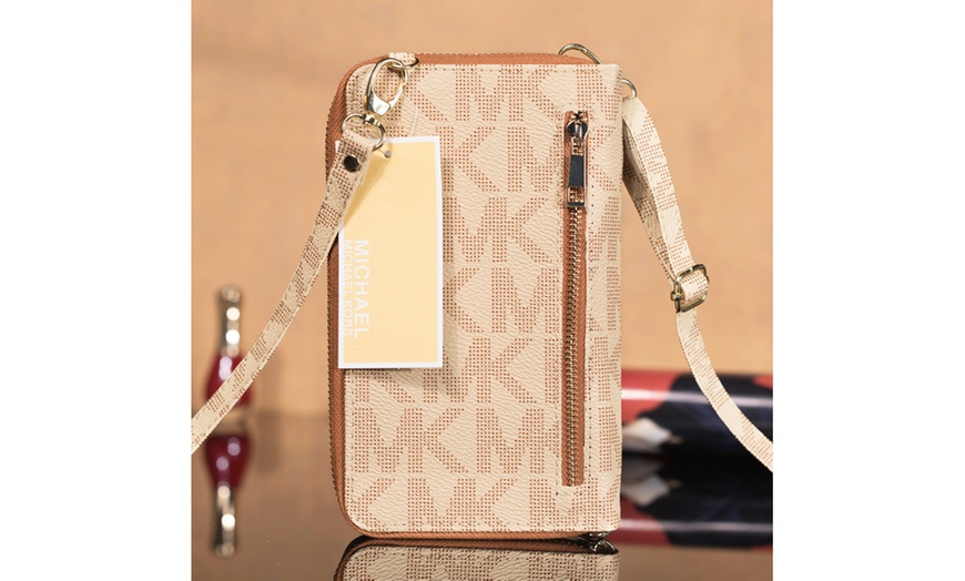 Image 6: Michael Kors Leather Crossbody