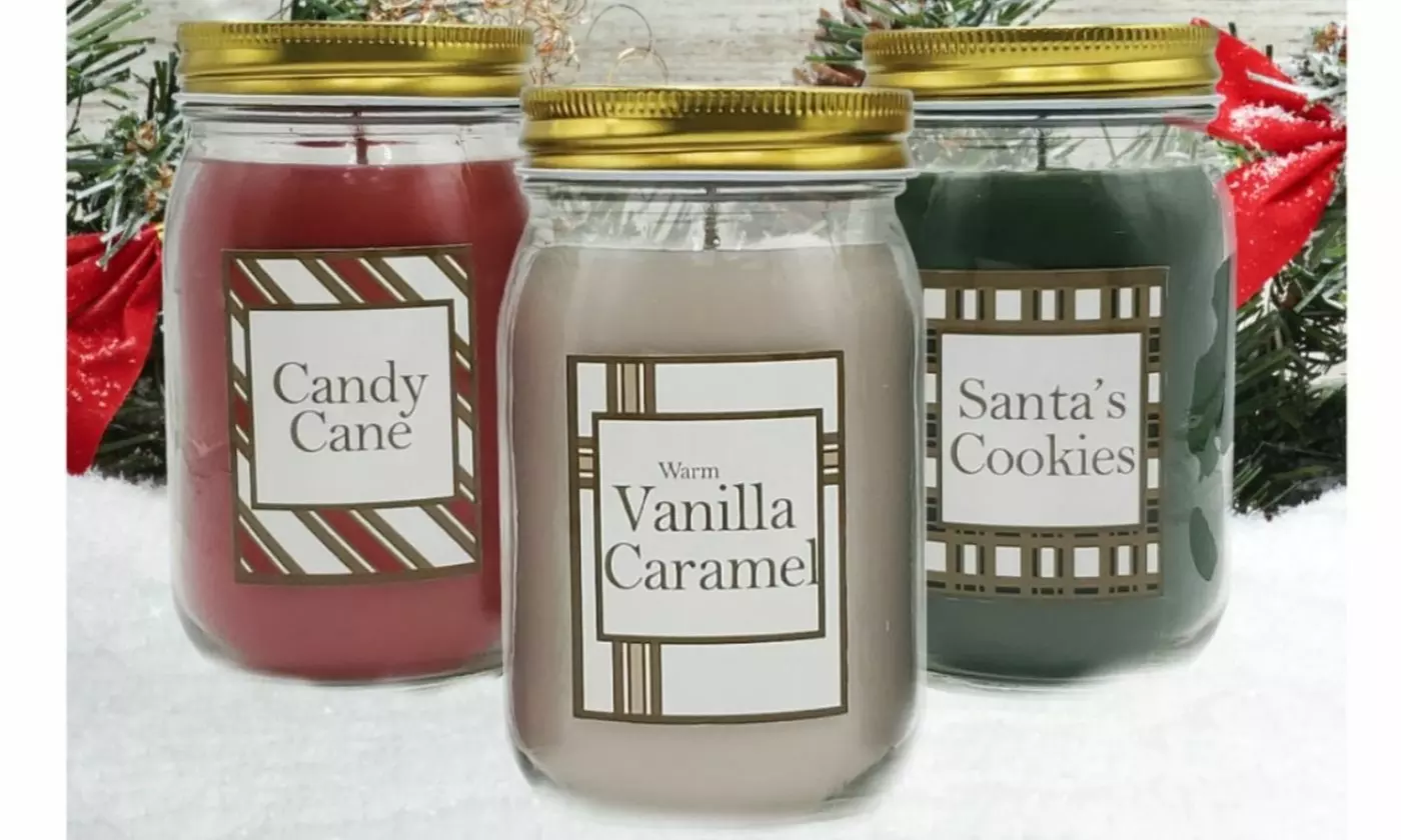 Scented Wax Candles, Seasonal Holiday Collections - Primary Image