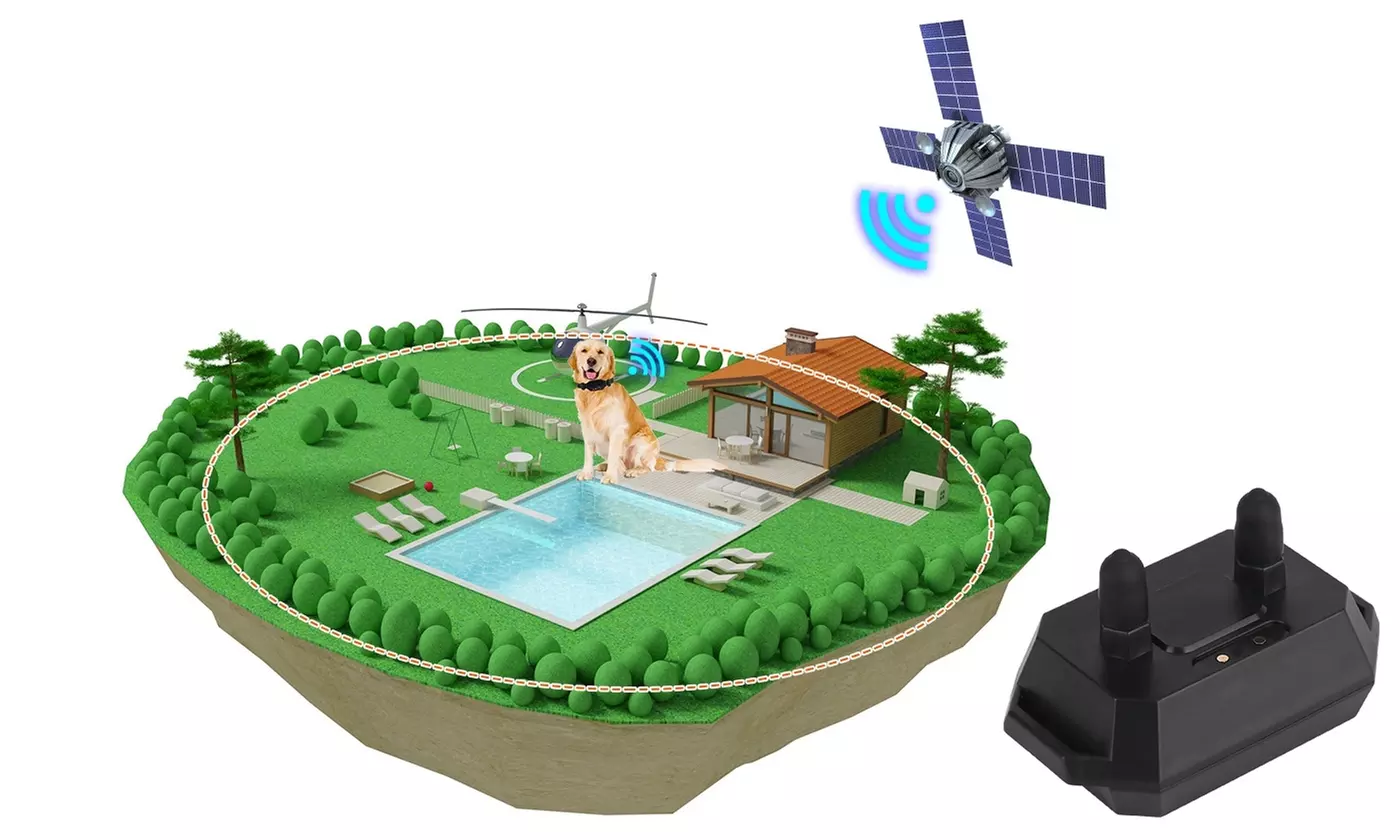  iMounTEK GPS Wireless Dog Fence and Training Collar Boundary Containment System