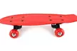 Mini Street Cruiser Complete 17&quot; Banana Skateboard w/ ABEC-5 Bearings (Red) - Second Medium