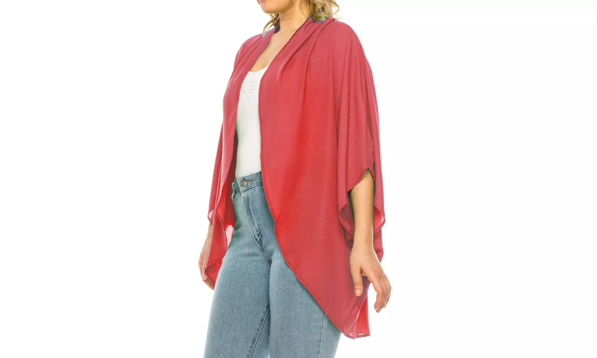 MOA Collection Women's Loose Fit Cardigan Sweater