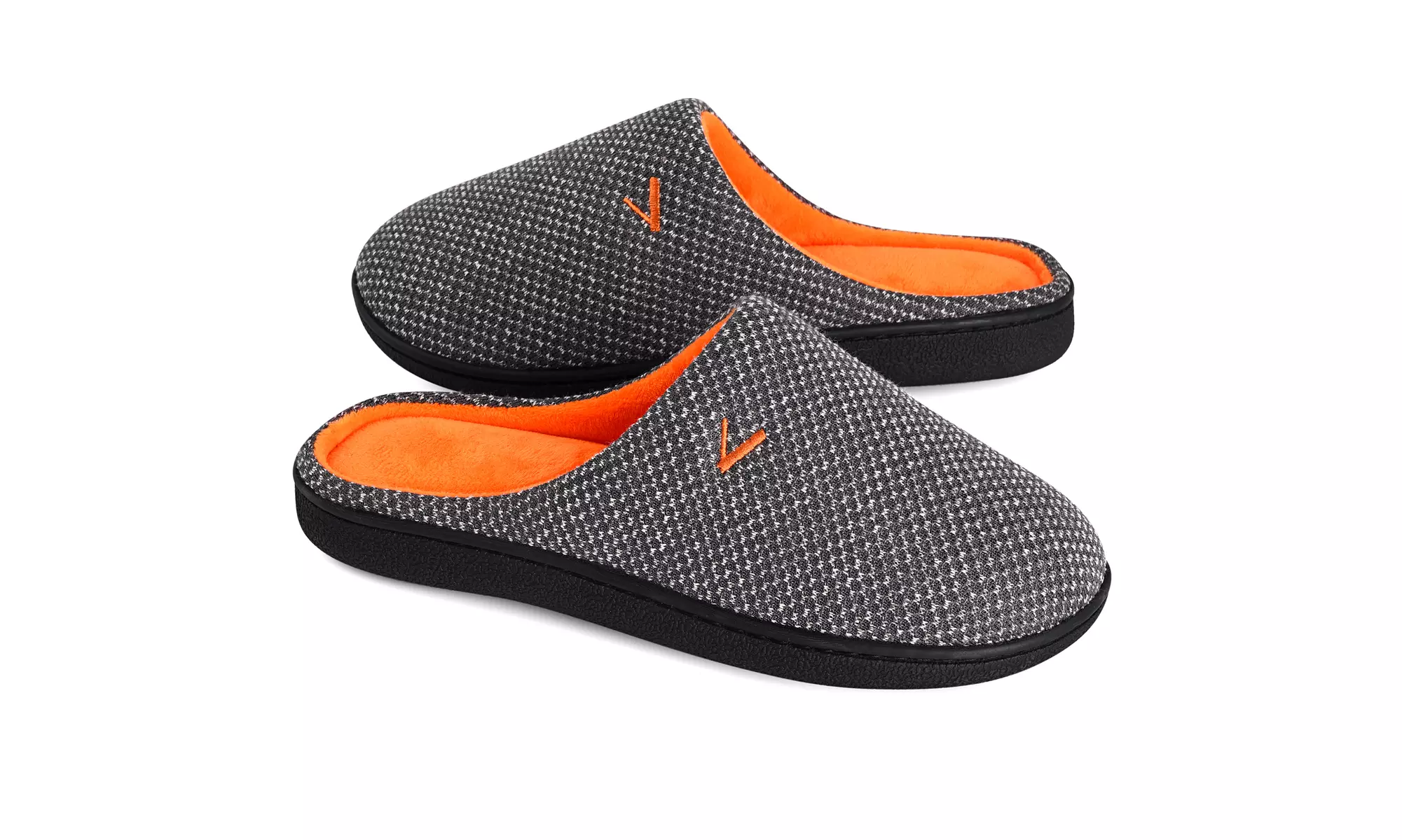 VONMAY Womens Slippers Two-Tone Cozy House Shoes Memory Foam Slide Slippers