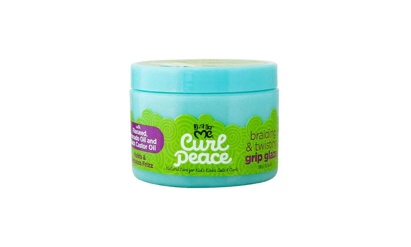 JUST FOR ME Curl Peace Braiding & Twisting Grip Glaze 5.5 OZ - Primary Image