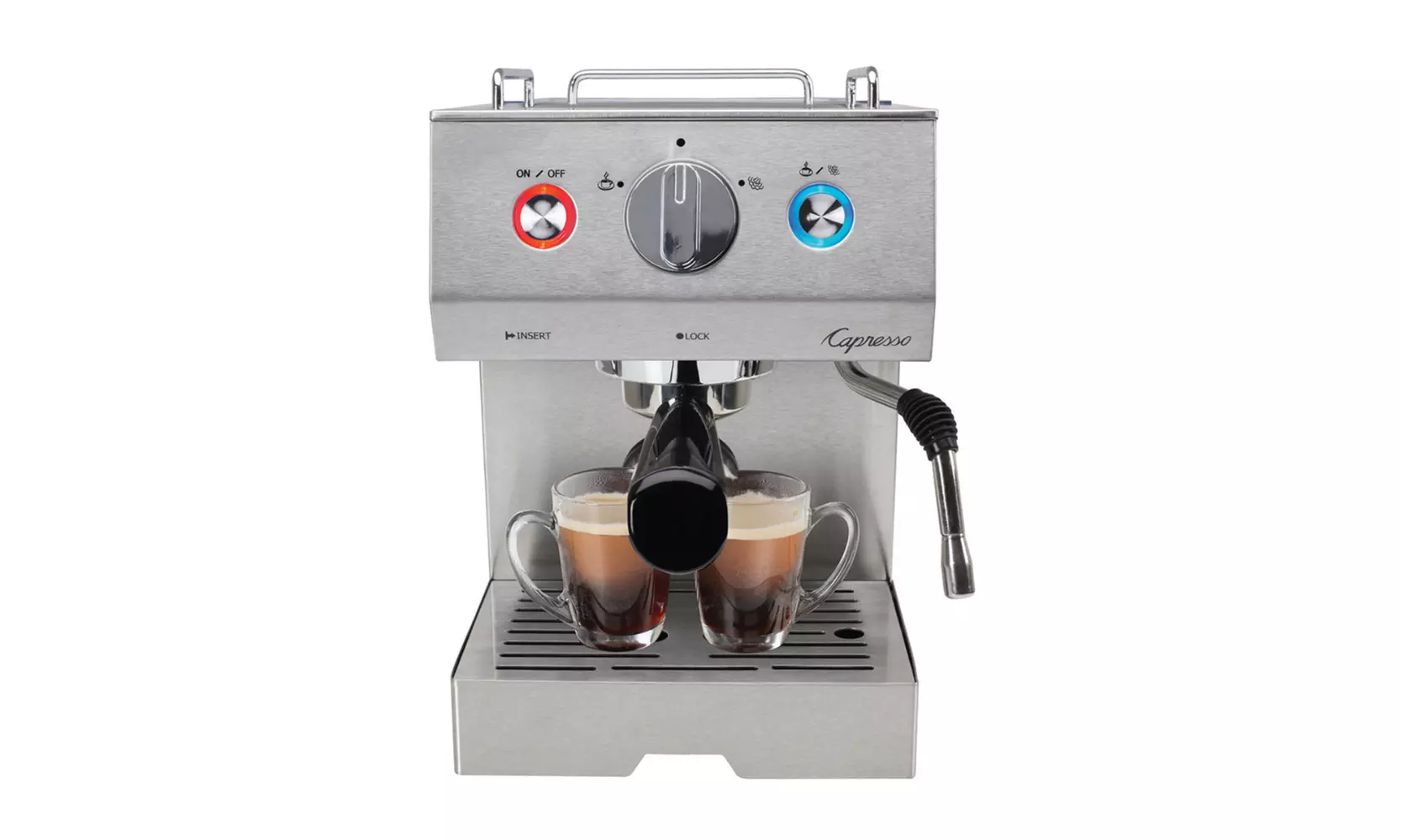 Capresso Cafe Select Professional Stainless Steel Espresso / Cappuccino Machine - Primary Image