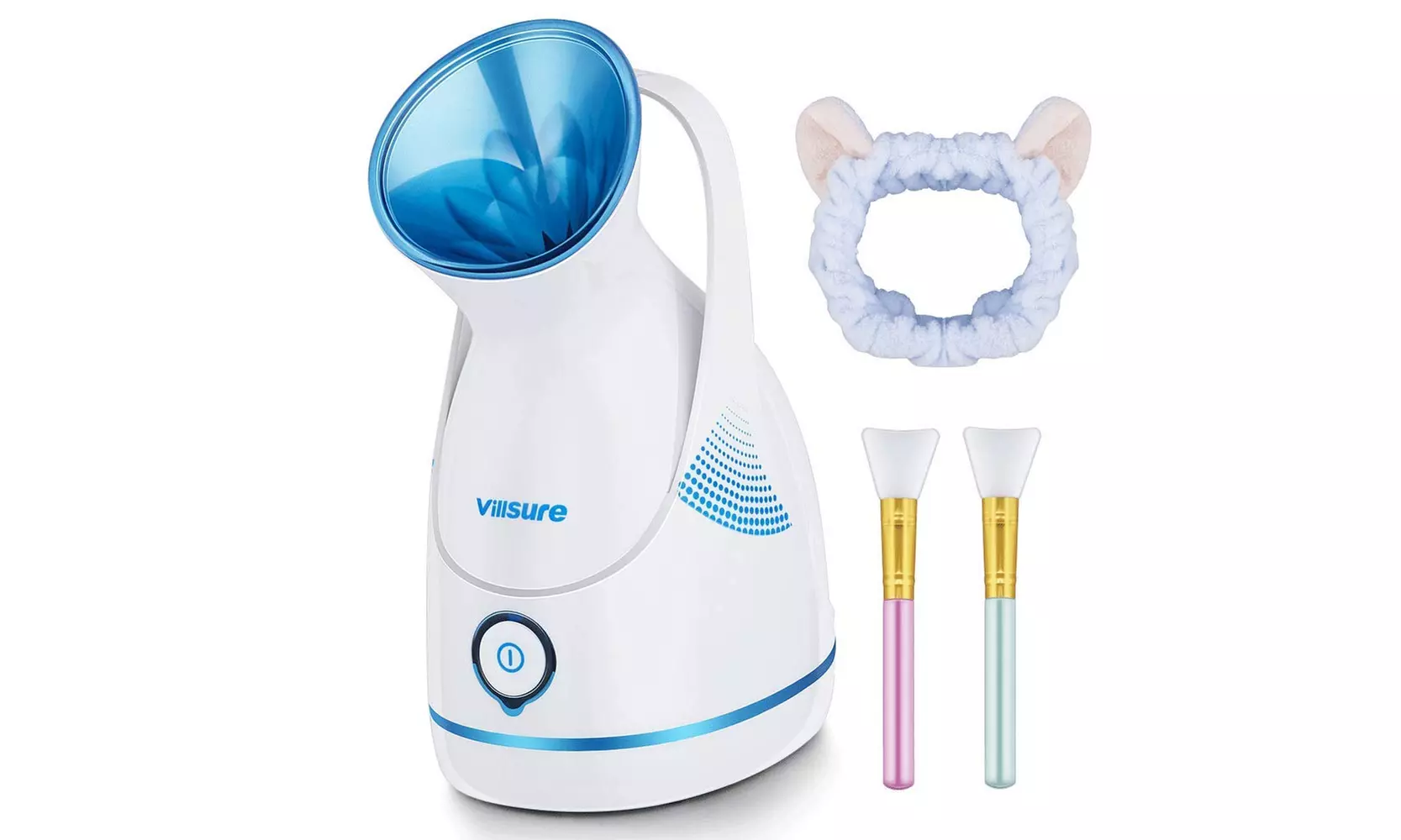 Facial Steamer,Nano Ionic Face Steamers Facial Portable Facial Humidifier Warm - Primary Image