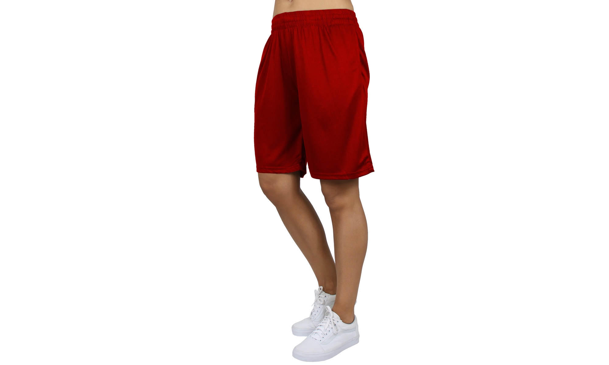 Women's Loose Fitting Moisture Wicking Performance Active Mesh Shorts