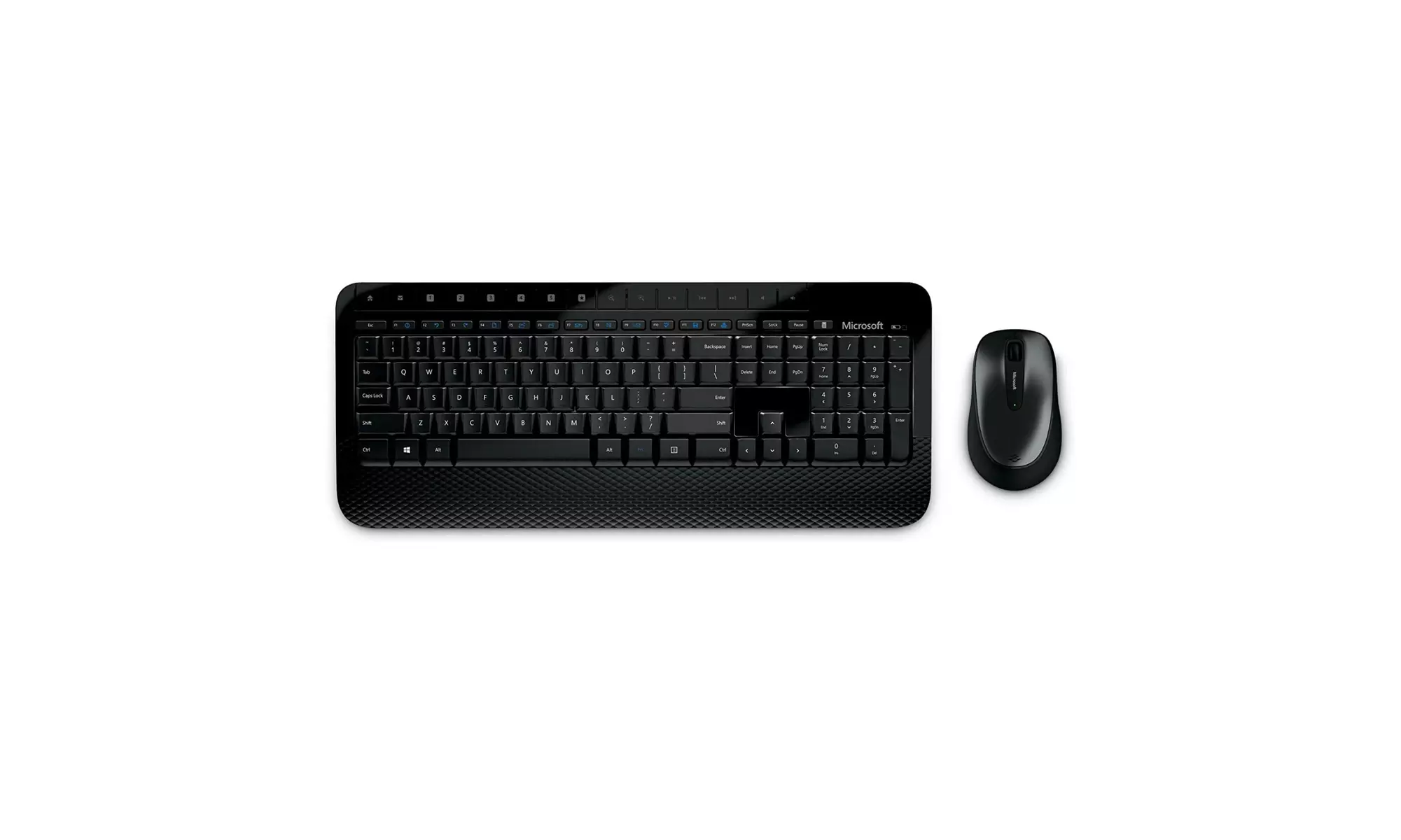 Microsoft Wireless Desktop 2000 Keyboard and Mouse (Black) with Mouse Pad - Image 4