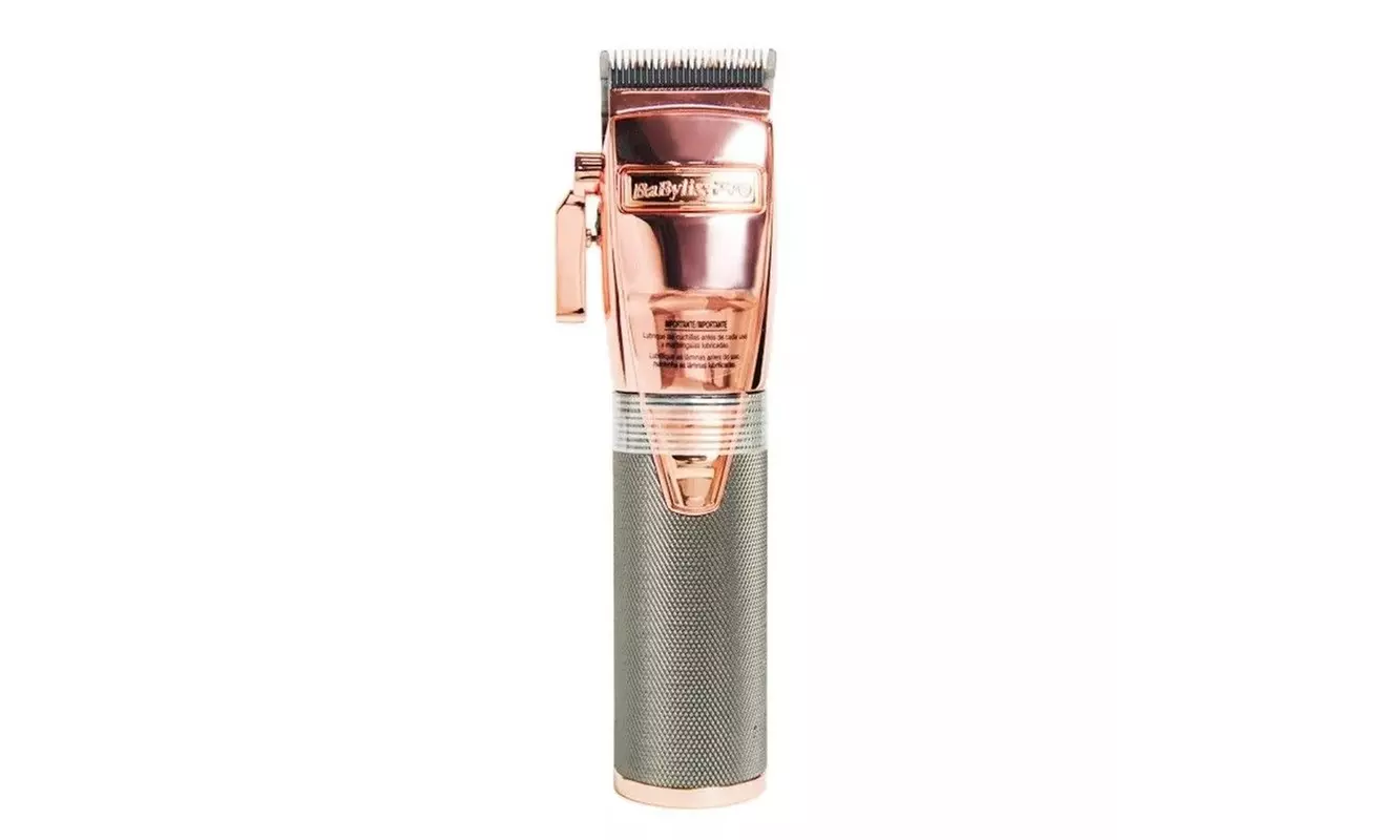 Babyliss Pro ROSE GOLD FX FX870RG Cord/Cordless Lithium-Ion Adjustable Clipper - Primary Image