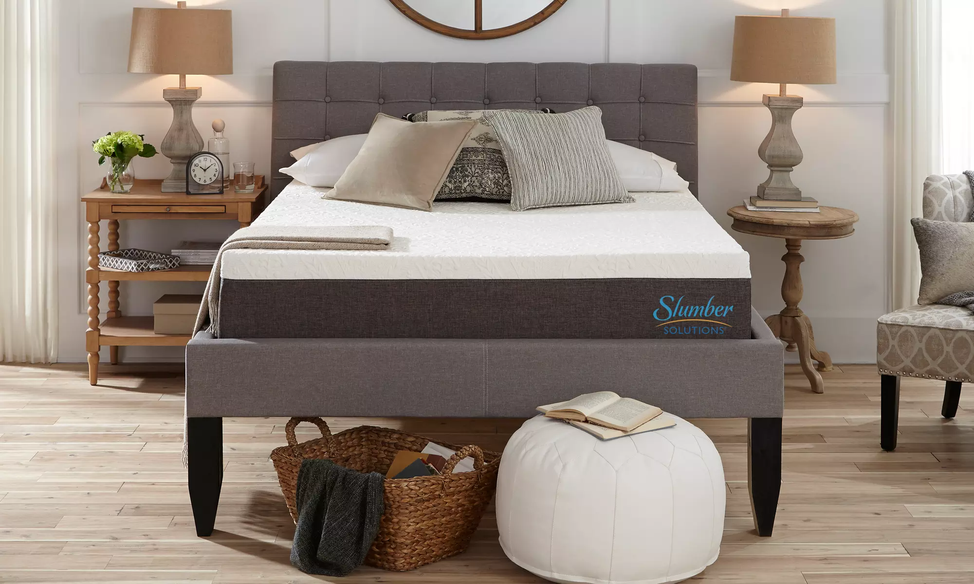 Slumber Solutions Respond 12" Custom Comfort NRGel Memory Foam Mattress - Primary Image