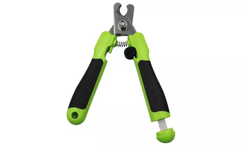 Pet Life Clip-N-File 2-in-1 Grooming Pet Nail Clipper and Filer - Primary Image