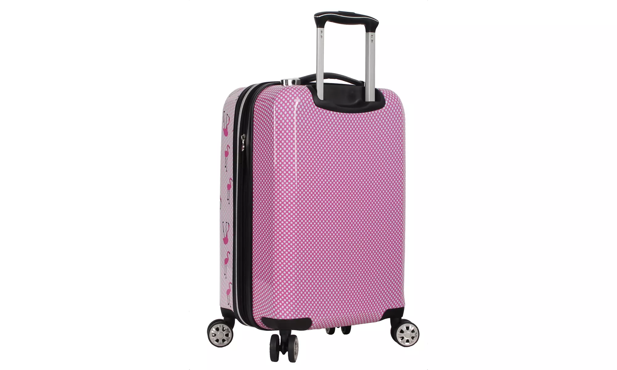 Betsey Johnson Flamingo Strut Hardside Spinner Luggage 3 Piece set  - Second Medium