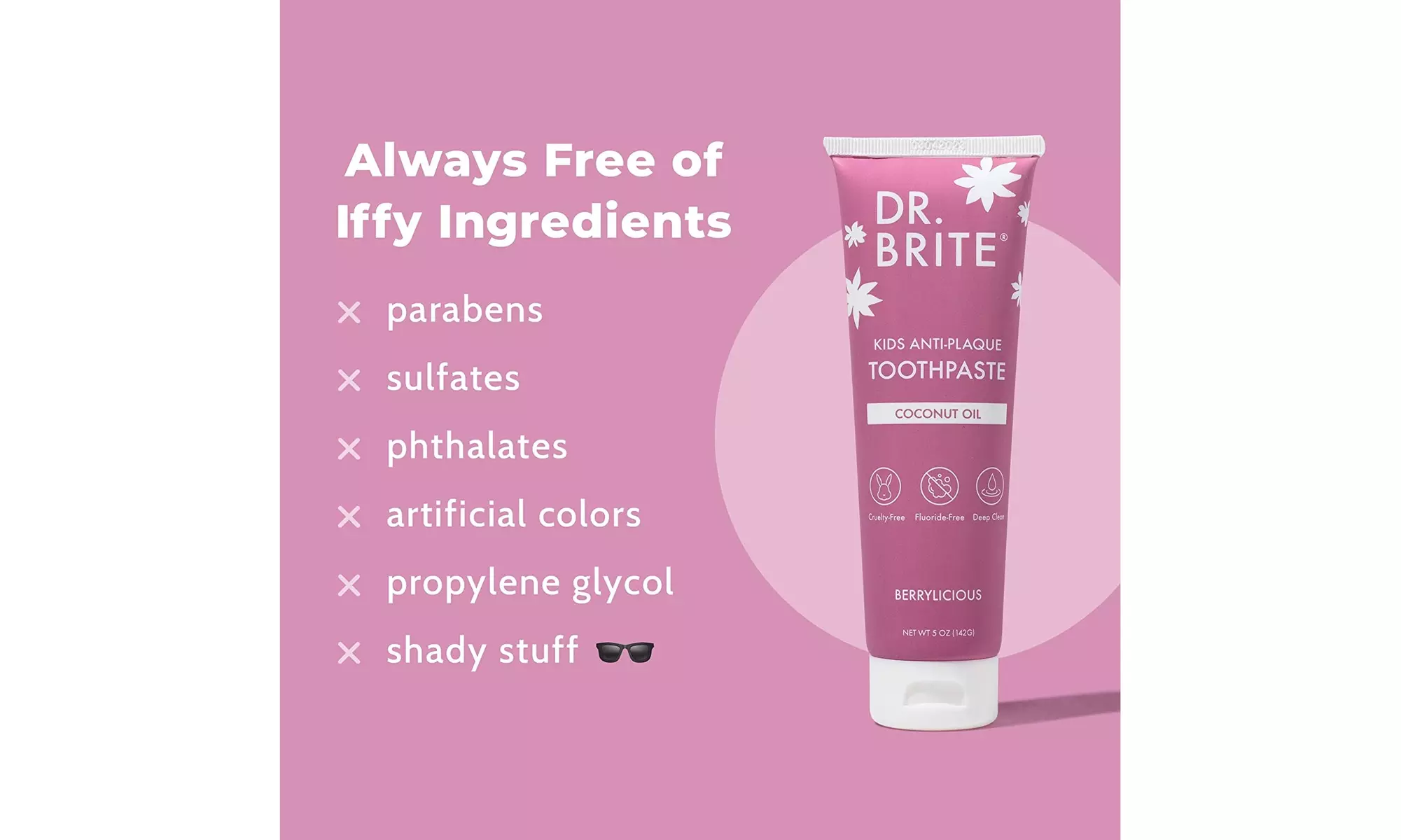 Dr. Brite Natural Kids Antiplaque Toothpaste - Second Medium