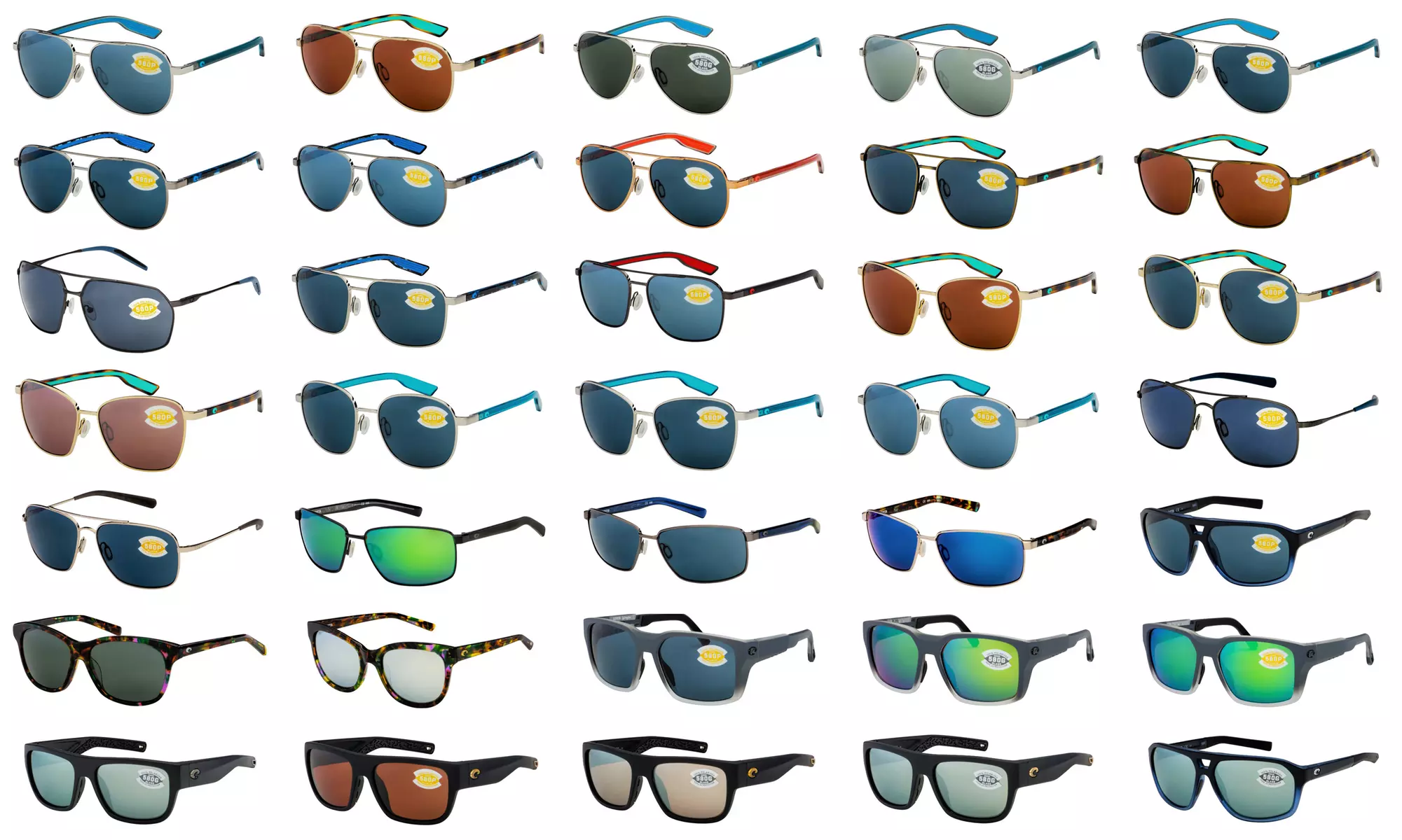 Costa Del Mar Polarized Sunglasses - Primary Image