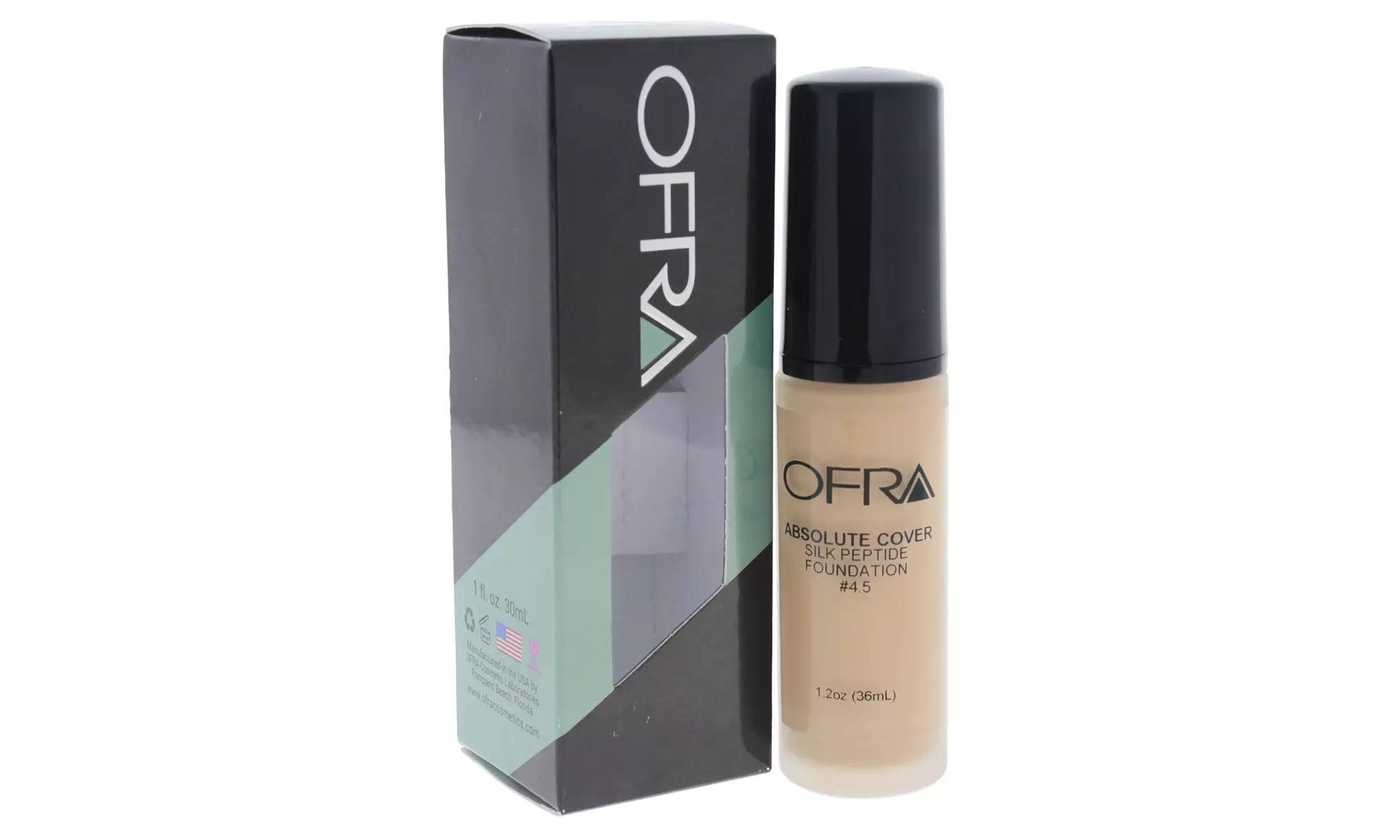 Absolute Cover Silk Peptide Foundation - # 4.5 by Ofra for Women - Primary Image
