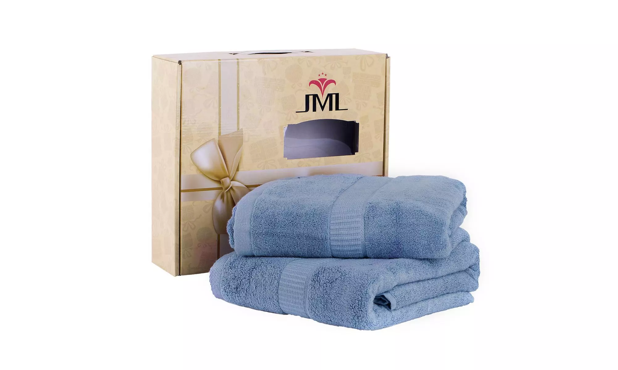 Premium Bamboo Bath Towels 27" x 55" With Box Best Gift(Set of 2) - Primary Image
