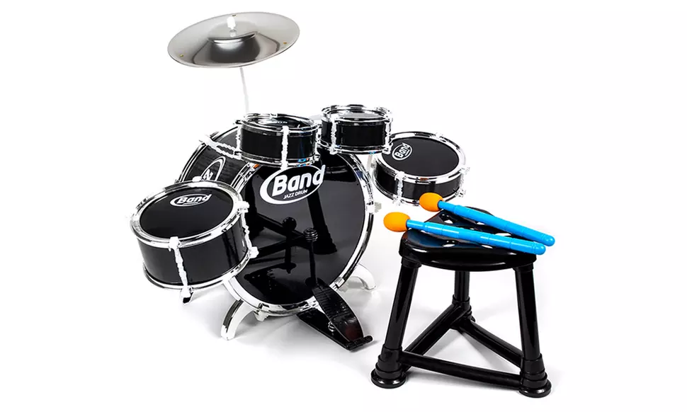 PicassoTiles PTM301 Musical Instrument Drum Set (10-Piece) - Primary Image