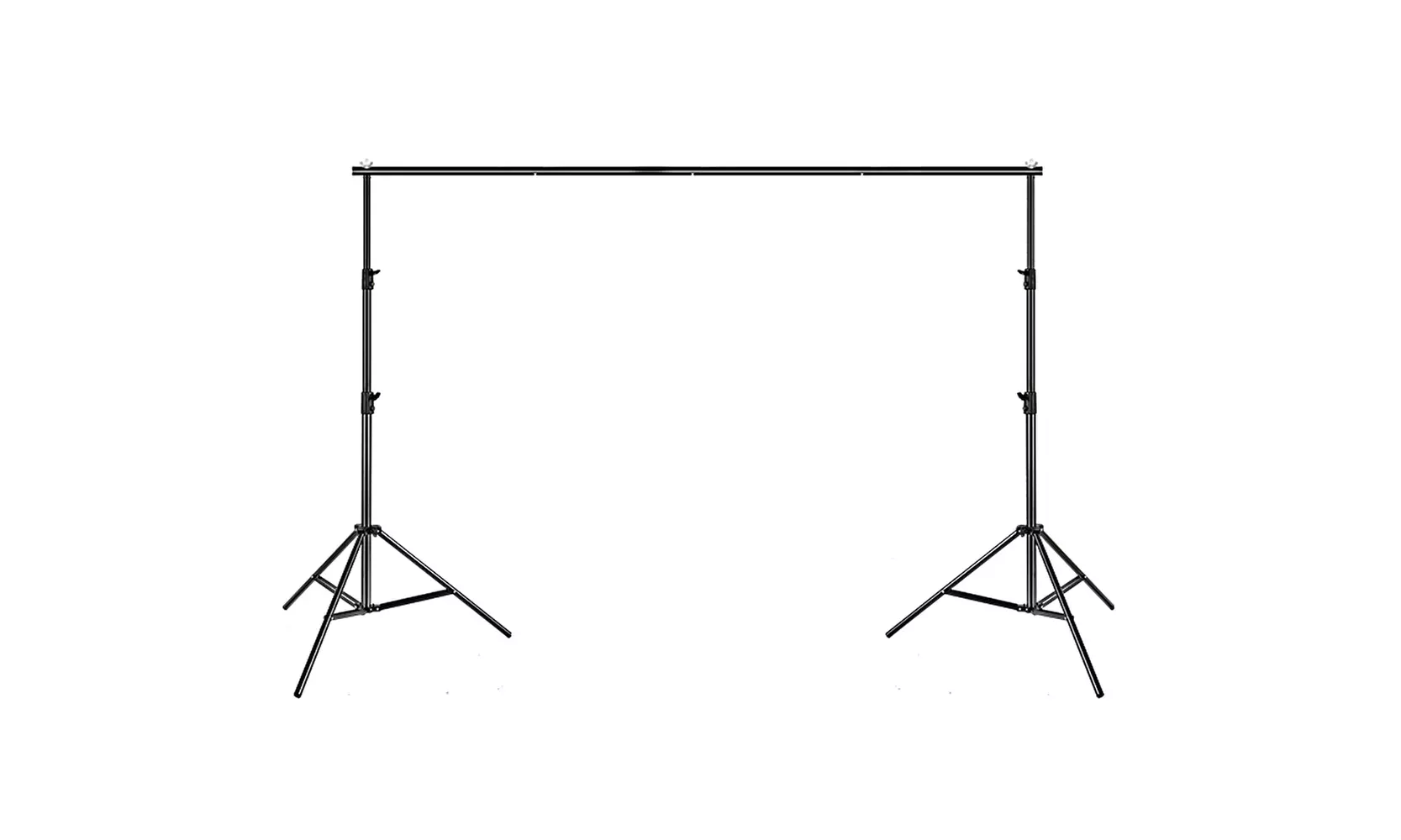 10ft Background Stand Photo Video Studio Adjustable Thick Pole Backdrop Kit  - Primary Image