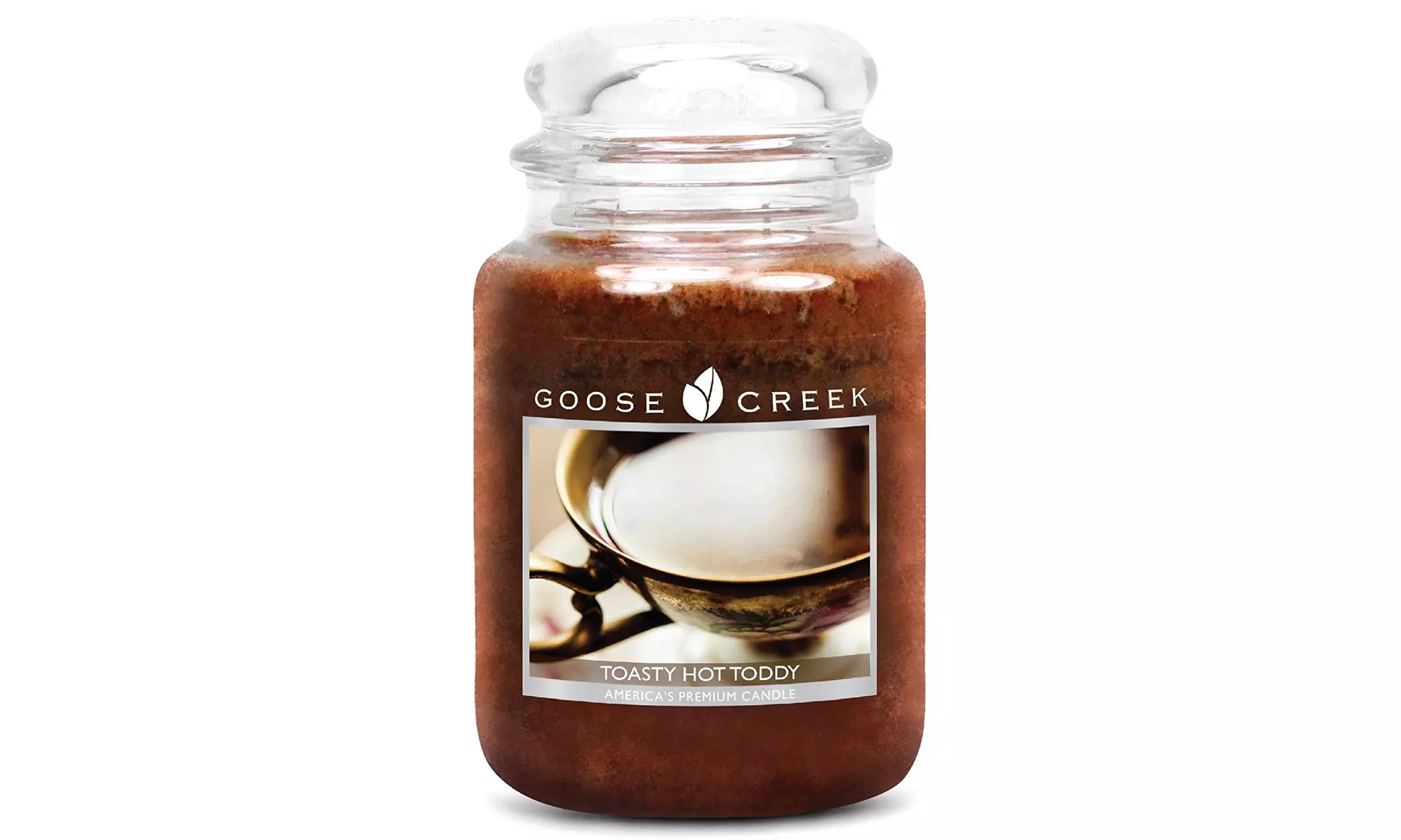 Goose Creek ES2601 24 oz Essential Toasty Hot Toddy Jar Candle - Primary Image